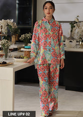 Asim Jofa Lounge Wear Cross Weave 2 Piece Stitched Suit AJ24LW AJLW-02